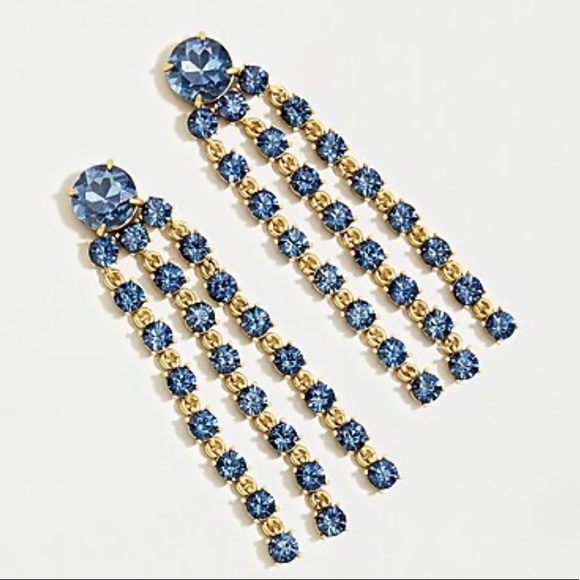 J. Crew Jewelry - J. Crew crystal fringe earring